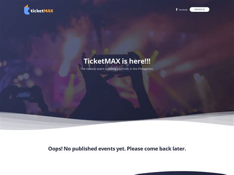 ticketmax pvl